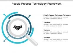 People process technology framework ppt powerpoint presentation summary graphic tips cpb