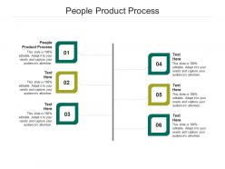People product process ppt powerpoint presentation model graphics download cpb