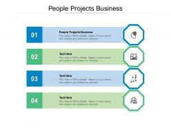 People projects business ppt powerpoint presentation deck cpb