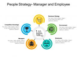 People strategy manager and employee
