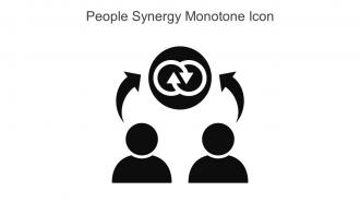 People Synergy Monotone Icon In Powerpoint Pptx Png And Editable Eps Format