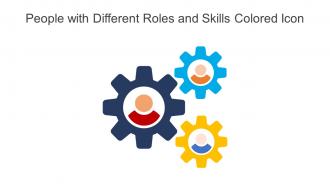 People With Different Roles And Skills Colored Icon In Powerpoint Pptx Png And Editable Eps Format