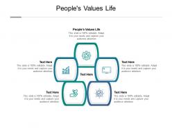 Peoples values life ppt powerpoint presentation portfolio structure cpb