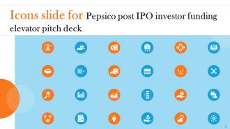 Pepsico Post IPO Investor Funding Elevator Pitch Deck Ppt Template Informative Colorful