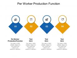 Per worker production function ppt powerpoint presentation summary sample cpb