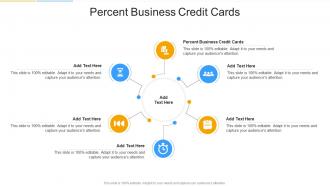 Percent Business Credit Cards In Powerpoint And Google Slides Cpb