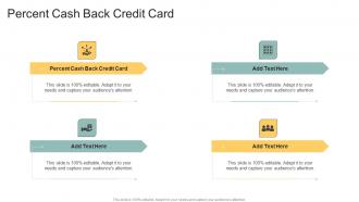 Percent Cash Back Credit Card In Powerpoint And Google Slides Cpb