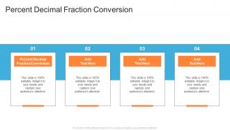 Percent Decimal Fraction Conversion In Powerpoint And Google Slides Cpb