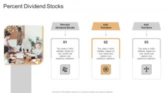 Percent Dividend Stocks In Powerpoint And Google Slides Cpb