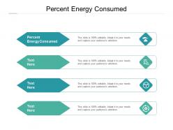 Percent energy consumed ppt powerpoint presentation icon influencers cpb