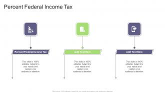Percent Federal Income Tax In Powerpoint And Google Slides Cpb