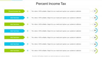 Percent Income Tax In Powerpoint And Google Slides Cpb