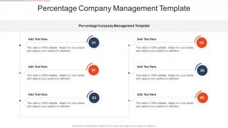 Percentage Company Management Template In Powerpoint And Google Slides Cpb