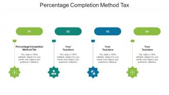 Percentage Completion Method Tax Ppt Powerpoint Presentation Gallery Styles Cpb