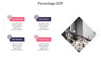 Percentage GDP In Powerpoint And Google Slides Cpb
