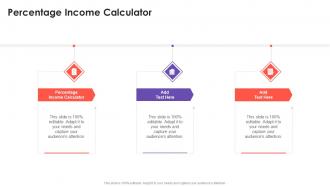 Percentage Income Calculator In Powerpoint And Google Slides Cpb