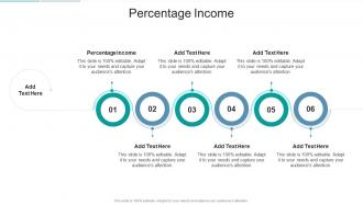 Percentage Income In Powerpoint And Google Slides Cpb