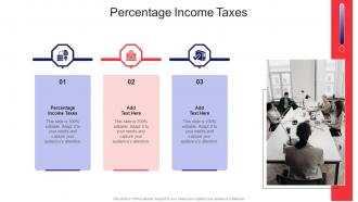 Percentage Income Taxes In Powerpoint And Google Slides Cpb