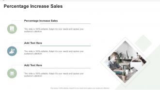 Percentage Increase Sales In Powerpoint And Google Slides Cpb