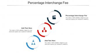 Percentage Interchange Fee Ppt PowerPoint Presentation Infographics Example Cpb