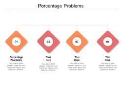 Percentage problems ppt powerpoint presentation styles objects cpb