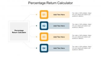Percentage Return Calculator In Powerpoint And Google Slides Cpb