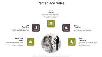 Percentage Sales In Powerpoint And Google Slides Cpb