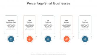 Percentage Small Businesses In Powerpoint And Google Slides Cpb