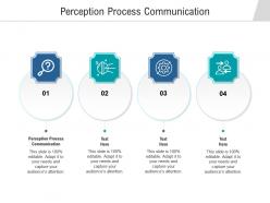Perception process communication ppt powerpoint presentation model sample cpb