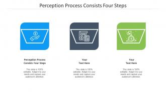 Perception Process Consists Four Steps Ppt Powerpoint Presentation Styles Example File Cpb