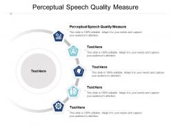 Perceptual speech quality measure ppt powerpoint presentation infographic template slide cpb