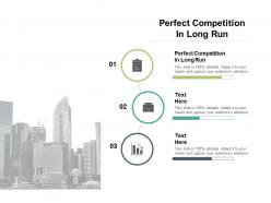 Perfect competition in long run ppt powerpoint presentation pictures images cpb