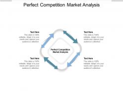Perfect competition market analysis ppt powerpoint presentation show clipart images cpb