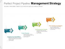 Perfect project pipeline management strategy
