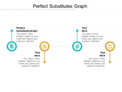 Perfect substitutes graph ppt powerpoint presentation pictures graphics cpb