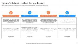 Perfect Synergy Between Humans And Robots Powerpoint Presentation Slides Colorful Customizable