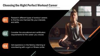Perfect Workout Careers powerpoint presentation and google slides ICP Designed Content Ready