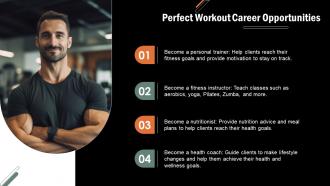 Perfect Workout Careers powerpoint presentation and google slides ICP Professional Content Ready