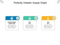 Perfectly inelastic supply graph ppt powerpoint presentation ideas gridlines cpb