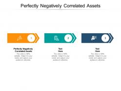 Perfectly negatively correlated assets ppt powerpoint presentation infographic template backgrounds cpb