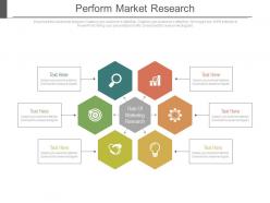 Perform Market Research Ppt Slides