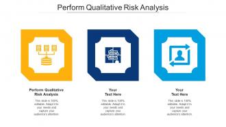 Perform qualitative risk analysis ppt powerpoint presentation gallery mockup cpb