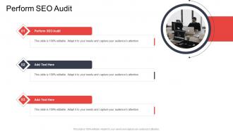 Perform SEO Audit In Powerpoint And Google Slides Cpb