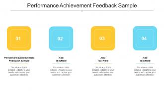 Performance Achievement Feedback Sample In Powerpoint And Google Slides Cpb