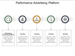 Performance advertising platform ppt powerpoint presentation background designs cpb