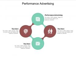 Performance advertising ppt powerpoint presentation gallery deck cpb