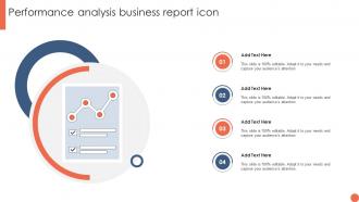 Performance Analysis Business Report Icon