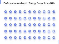 Performance analysis in energy sector icons slide portfolio ppt powerpoint slides