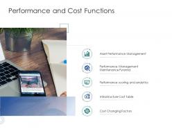 Performance and cost functions infrastructure engineering facility management ppt summary