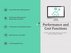 Performance and cost functions n599 powerpoint presentation example